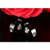 Small hoops earrings - with zirconia - stainless steelEarrings