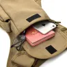 Sac taille / jambe en toile - avec ceinture