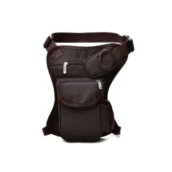 Sac taille / jambe en toile - avec ceinture