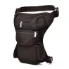 Sac taille / jambe en toile - avec ceinture