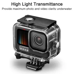 Boîtier boîtier étanche - couverture de plongée / sous-marine - pour GoPro Hero 9 Black