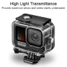 Boîtier boîtier étanche - couverture de plongée / sous-marine - pour GoPro Hero 9 Black