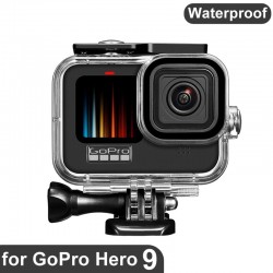 Boîtier boîtier étanche - couverture de plongée / sous-marine - pour GoPro Hero 9 Black