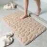 Tapis de bain doux - antidérapant - design en relief