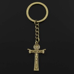 Jésus sur la croix - porte-clés en métal