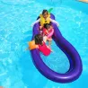 Aubergine gonflable - flotteur de piscine
