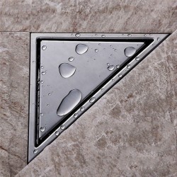 Drain d'eau de sol de douche triangulaire - 232 * 117mm
