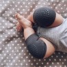 Coussinets de sécurité bébé en coton - antidérapants - pour coudes / genoux