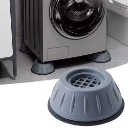 Pieds anti-vibrations pour machine à laver - patins de meubles en caoutchouc antidérapants