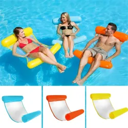 Hamac de piscine flottant gonflable
