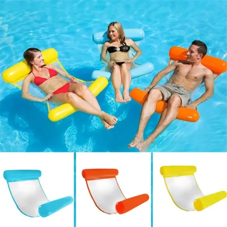 Hamac de piscine flottant gonflable