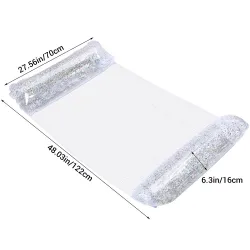 Hamac de piscine flottant gonflable