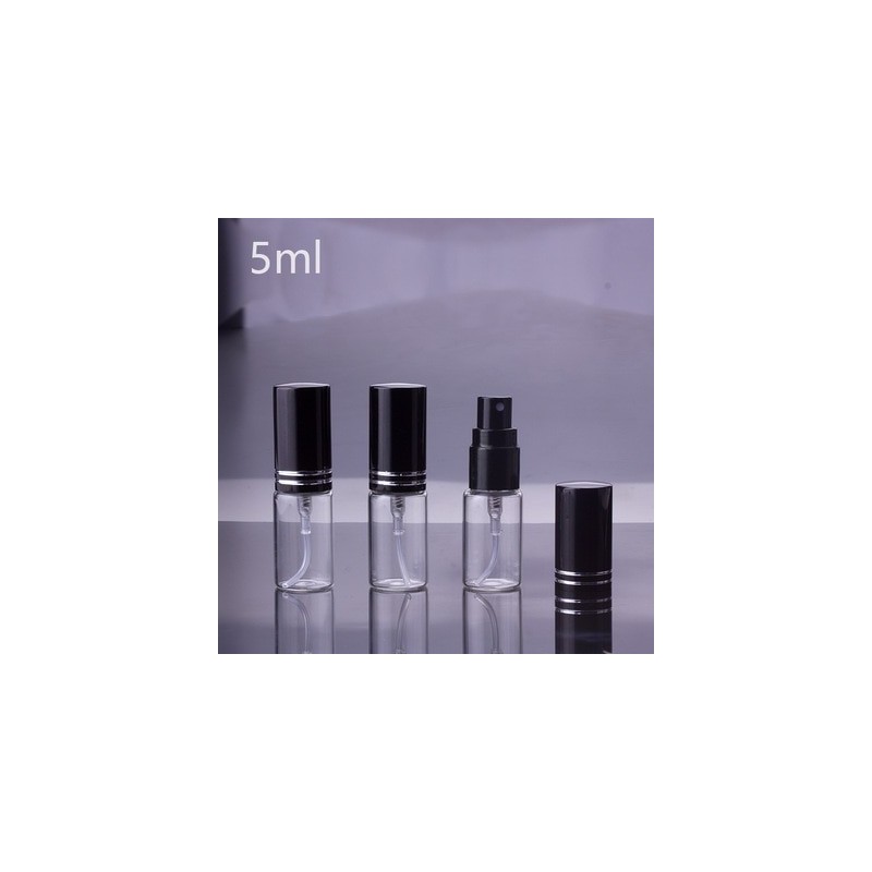Perfume container - empty glass bottle - with atomizer - 5ml / 10 ml / 15 ml - 100 piecesPerfumes
