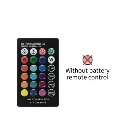 Projecteur LED RGB - réflecteur extérieur - télécommande - étanche - 220V / 110V - 20W - 30W - 50W - 100W
