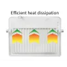Projecteur LED RGB - réflecteur extérieur - télécommande - étanche - 220V / 110V - 20W - 30W - 50W - 100W