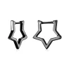 Boucles d'oreilles en forme d'étoile - Argent sterling 925