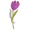 Broche en forme de fleurs - roses / tulipes