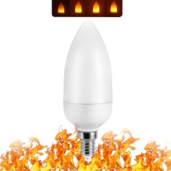 Lumière à effet de feu de flamme - Ampoule LED