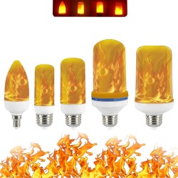 Lumière à effet de feu de flamme - Ampoule LED