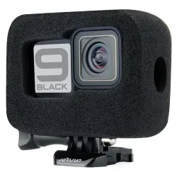 Housse de pare-brise en mousse - coupe-vent / réduction du bruit - pour caméras GoPro Hero