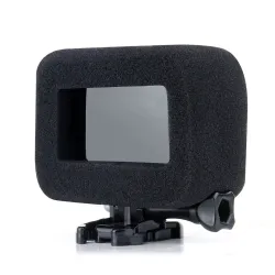 Housse de pare-brise en mousse - coupe-vent / réduction du bruit - pour caméras GoPro Hero