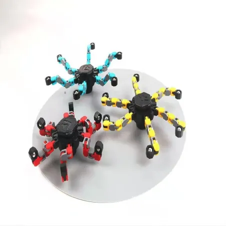 Robot à chaîne - fidget spinner - jouet anti-stress
