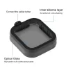 CPL ND8 ND16 ND32 ND - kit de filtre d'objectif - pour GoPro Hero 11 10 9 Noir