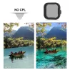 CPL ND8 ND16 ND32 ND - kit de filtre d'objectif - pour GoPro Hero 11 10 9 Noir