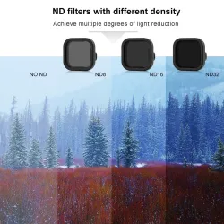 CPL ND8 ND16 ND32 ND - lens filter kit - for GoPro Hero 11 10 9 BlackLenses & filters