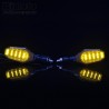 LED motorcycle turn signal lights - super bright indicators - 12V - 2 piecesTurning lights
