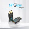 Adaptateur DP vers HDMi - convertisseur vidéo/audio