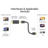 Adaptateur DP vers HDMi - convertisseur vidéo/audio