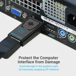 Adaptateur DP vers HDMi - convertisseur vidéo/audio