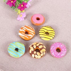 Decorative fridge magnets - colorful doughnutsFridge magnets
