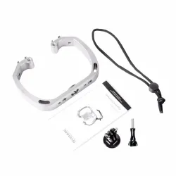 Monopode selfie sous-marin en aluminium - support - support à double bras - pour caméras GoPro