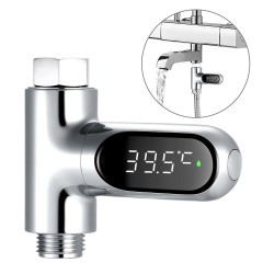 Water temperature display - thermometer - 360° rotating - LED digital screen - for shower / bathBathroom & Toilet