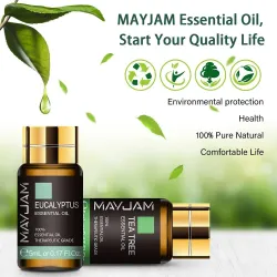 Huiles essentielles - pour diffuseurs / aromathérapie / bain / massage - 20 pièces - 5ml
