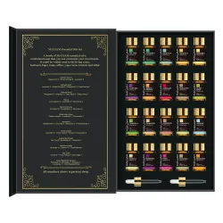 Huiles essentielles - pour diffuseurs / aromathérapie / bain / massage - 20 pièces - 5ml