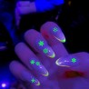 Autocollants décoratifs pour ongles lumineux