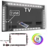 Bande lumineuse de fond TV - LED - RGB - Connexion USB - avec télécommande