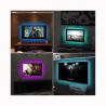 Bande lumineuse de fond TV - LED - RGB - Connexion USB - avec télécommande