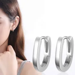 Petites boucles d'oreilles géométriques
