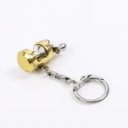 Keychain with fishing reelKeyrings