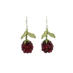 Boucles d'oreilles fruits design grenade