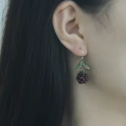 Pomegranate design fruit earringsEarrings