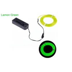 Flexible neon LED light - 3m wire - battery poweredHalloween & Party