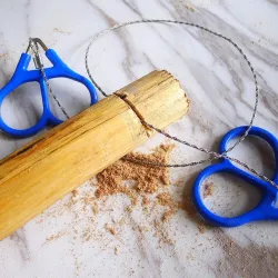 Steel wire hand saw - outdoor / survival gearSurvival tools