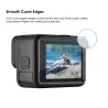 Protective Silicone Case for GoPro Hero 12 11 10 9 Black Tempered Glass Screen Protector Film Lens Cap Cover Go Pro Accessory