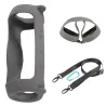 JBL Charge 5 - Housse de protection en silicone souple pour haut-parleur Bluetooth avec sangle