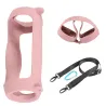 JBL Charge 5 - Housse de protection en silicone souple pour haut-parleur Bluetooth avec sangle